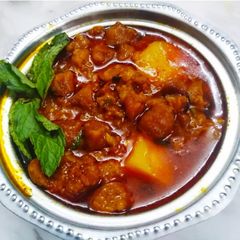 A picture of Chola dal vadi sabzi.