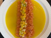Una foto de pimiento crudo