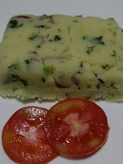 A picture of Mashed potatoes.