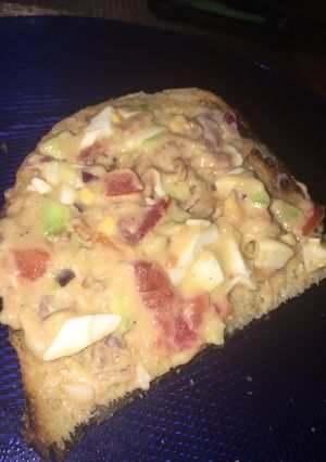 Reggeli 🥑🍅🧅🥚 recept fotója