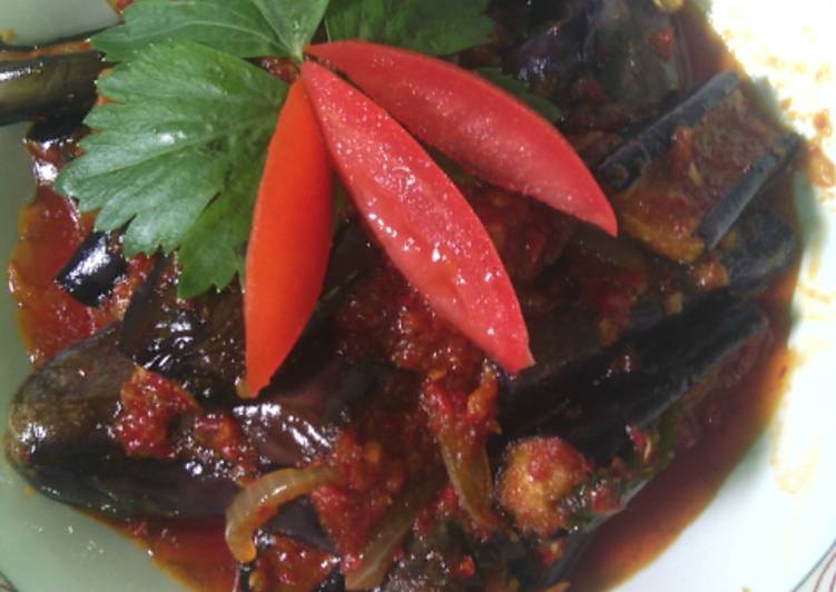 Terung pedas asam manis