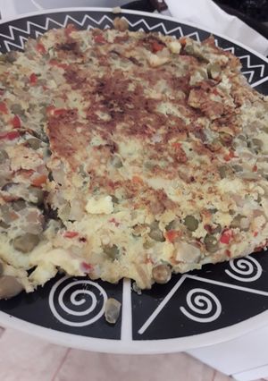 Una foto de Tortilla de Arvejas (fácil y económica)