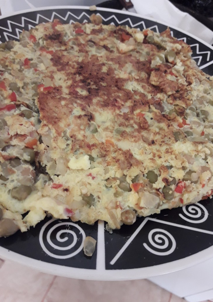 Una foto de Tortilla de Arvejas (fácil y económica)