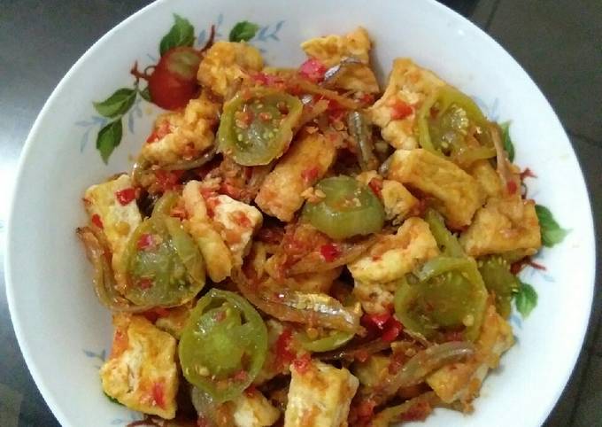 Balado TaTeTo (Tahu Teri Tomat) Asam Pedas