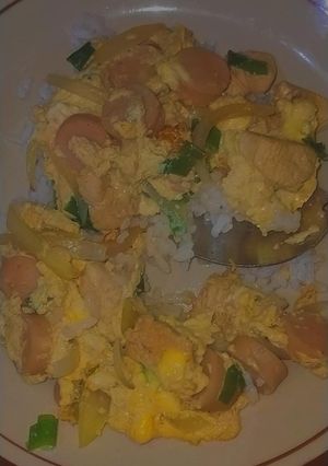 Foto resep Olahan Ayam dan Telur untuk diet tanpa minyak sedikitpun