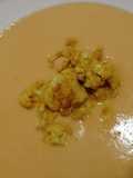 Sopa de coliflor al curry