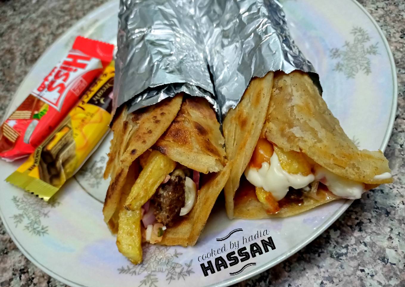 Seekh kabab wrap 🌯🌯