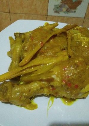 Foto resep Ayam ungkep jahe
