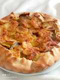 Torta rustica con carciofi e patate e formaggio