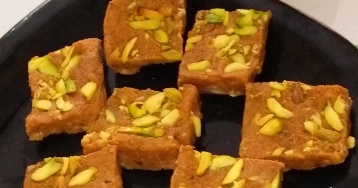 Orange Barfi Recipe by Bibhasini Patra - Cookpad