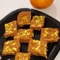 A picture of Orange Barfi.