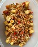 Tahu teri medan di sambal / balado