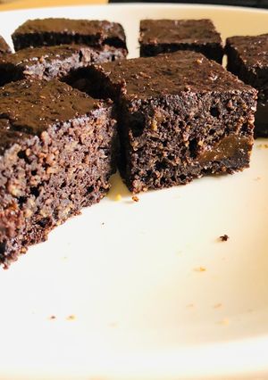 Una foto de Brownies de manzana 🍎