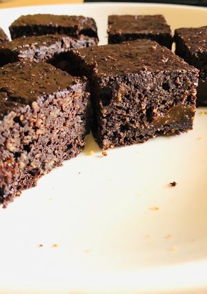 Una foto de Brownies de manzana 🍎