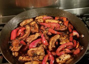 Fresh, Prepare Recipe Fast Fajitas with Frontera Sauce Delicious Nutritious