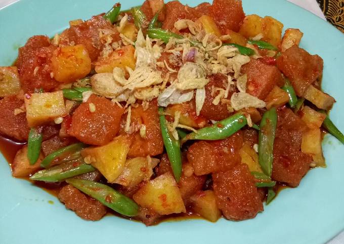 140. Balado kentang krecek