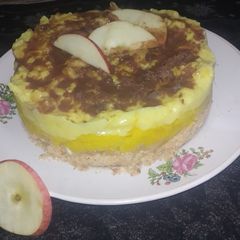 A picture of Healthy Mix Fruit Semolina Cake Without Baking.