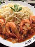 Fettuchini with Shrimps 