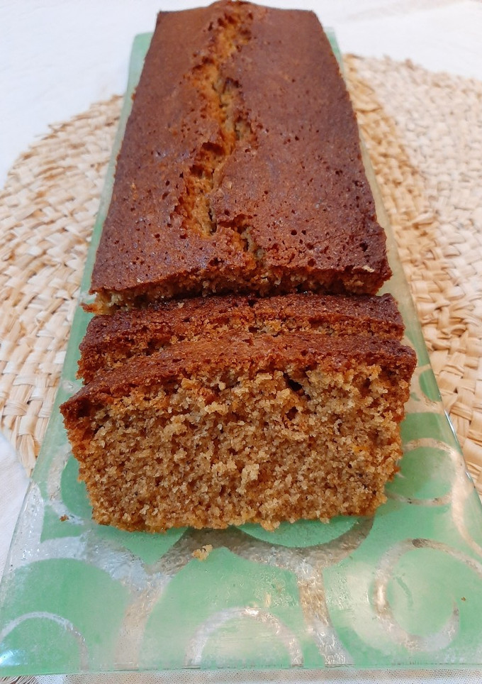 Una foto de Budín integral de naranja y semillas de amapolas