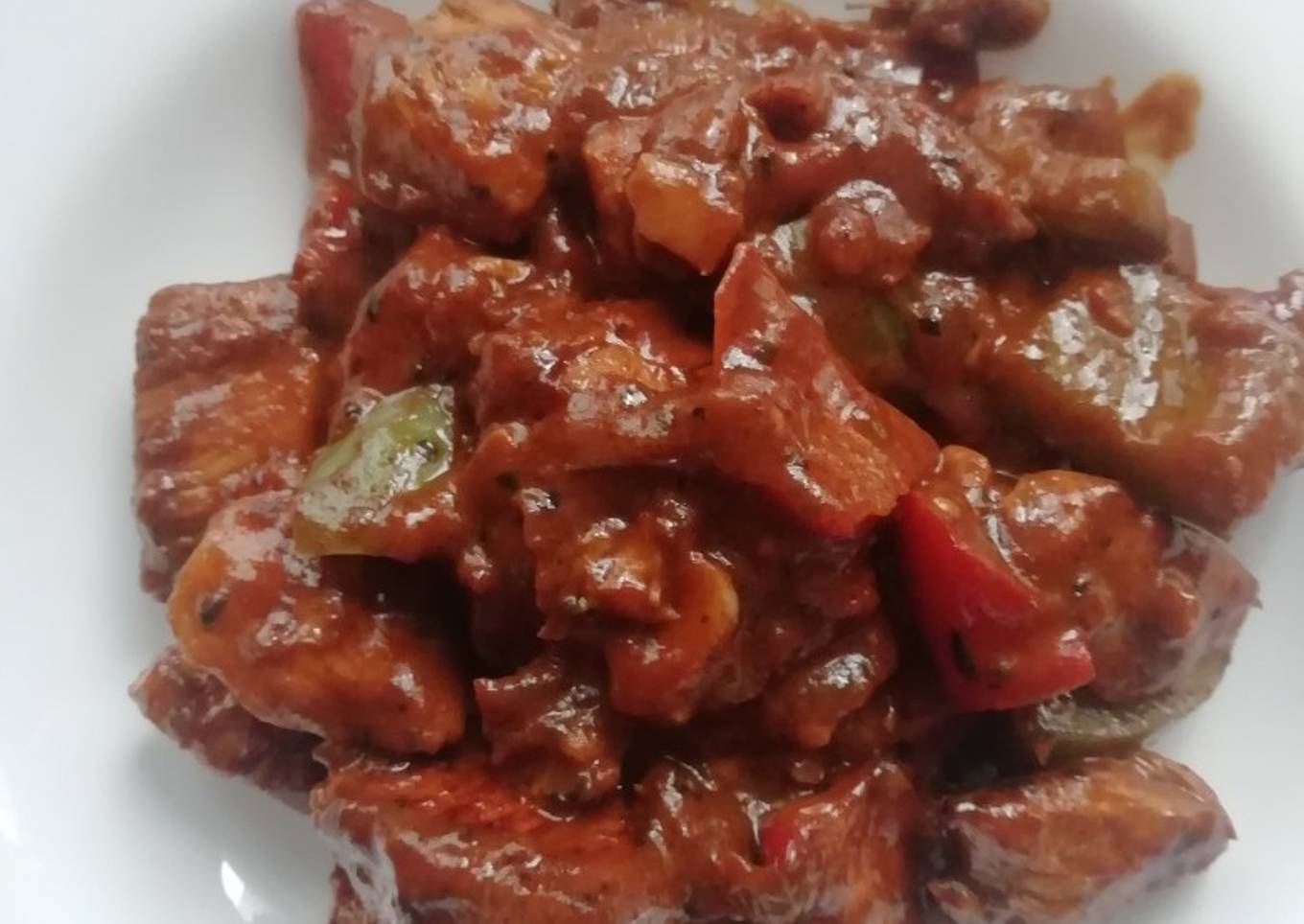 Guisado de pollo