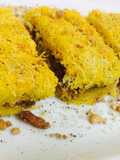 Kunafa with Peanuts and Mixed Nuts