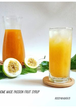 Foto resep Home Made Passion Fruit Syrup