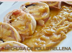 Foto principal de Pechuga de pollo rellena. (Thermomix)