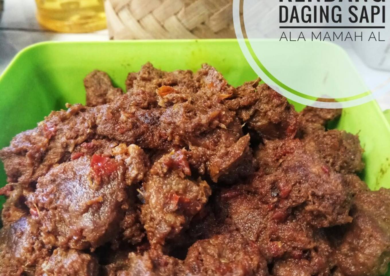 Rendang daging sapi