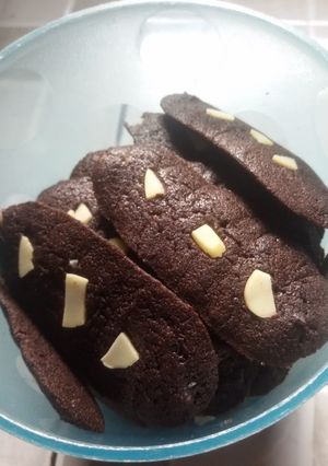Foto resep Lidah Kucing Coklat Almond