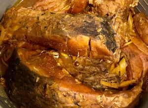 Hình của món Cá kho tương.