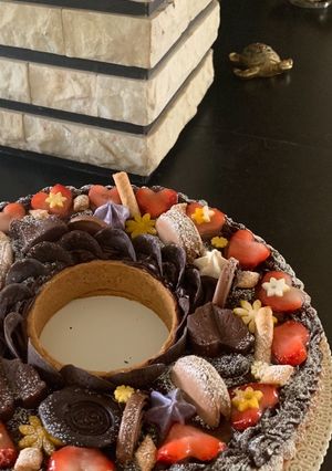 Foto di Crostata Sacher alla gianduia