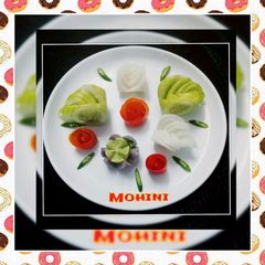 A picture of Vegetables salad with awesome looks.