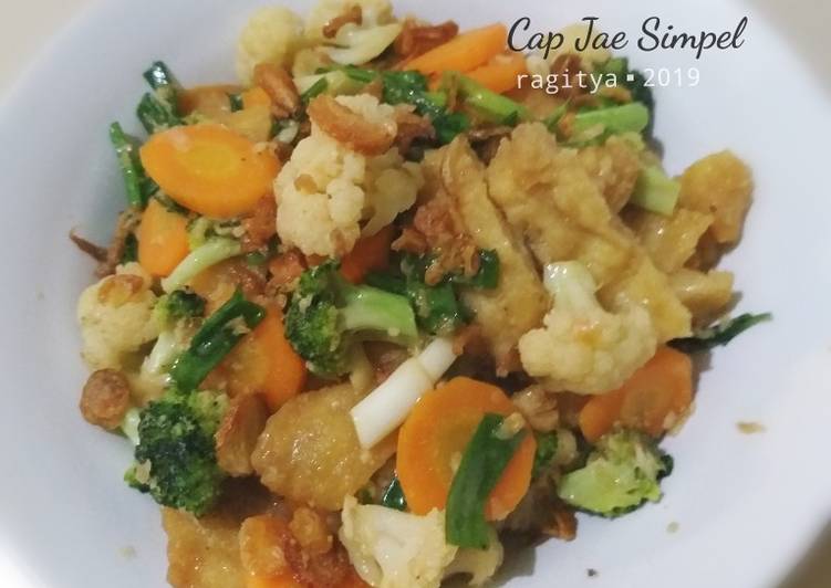 Resep: Cap Jae Simpel Legit dan Nikmat!