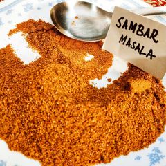 A picture of Sambar Powder.