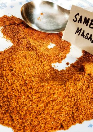A picture of Sambar Powder.