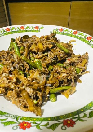 Foto resep 173. Lodeh Jantung Pisang (kering)