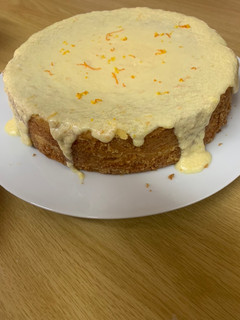 A picture of Orange Cake.