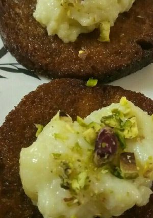A picture of Shahi Tukda.