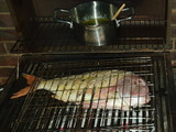 Garlicbutter Fish on the Braai