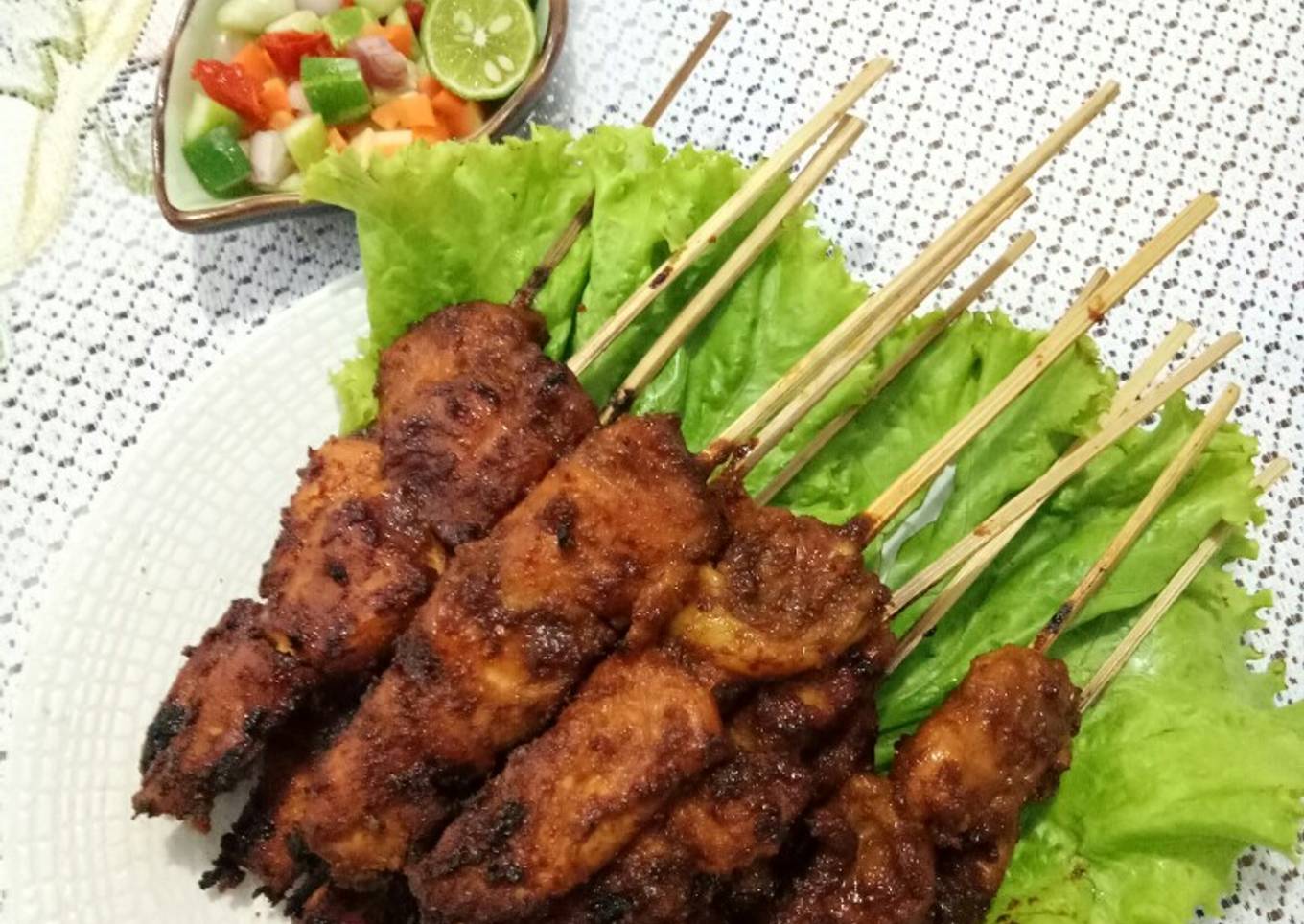 Sate Ayam Manis Rasa Babi Manis:D