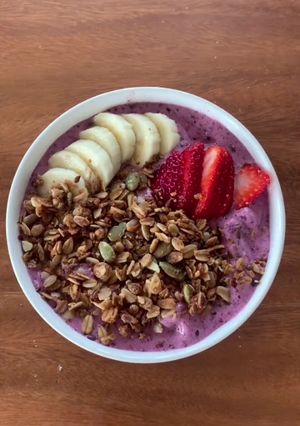 Una foto de Helado saludable y proteico