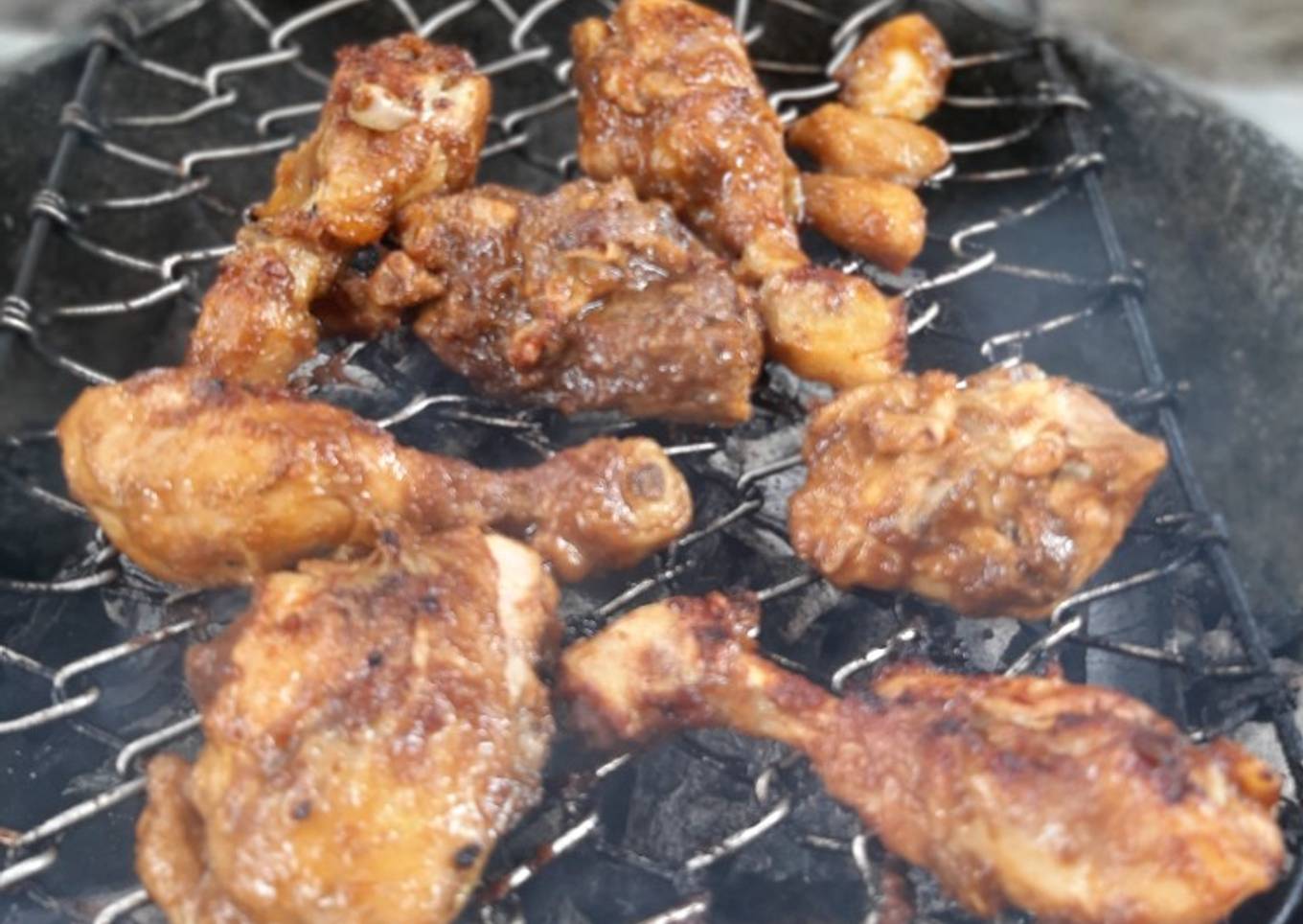 Ayam bakar saori kecap bango