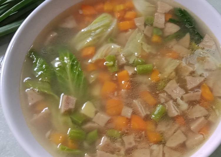 Cara Menghidangkan Sayur sup rumahan Anti Gagal!