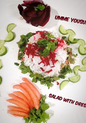 A picture of Mix vegetable salad.