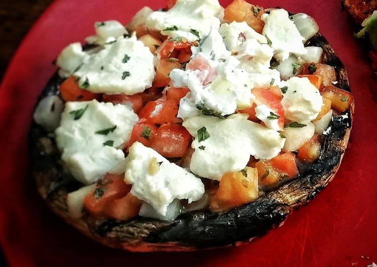 Portabello Mushroom Cap Personal Pizza Portabello Mushroom Cap Personal Pizza