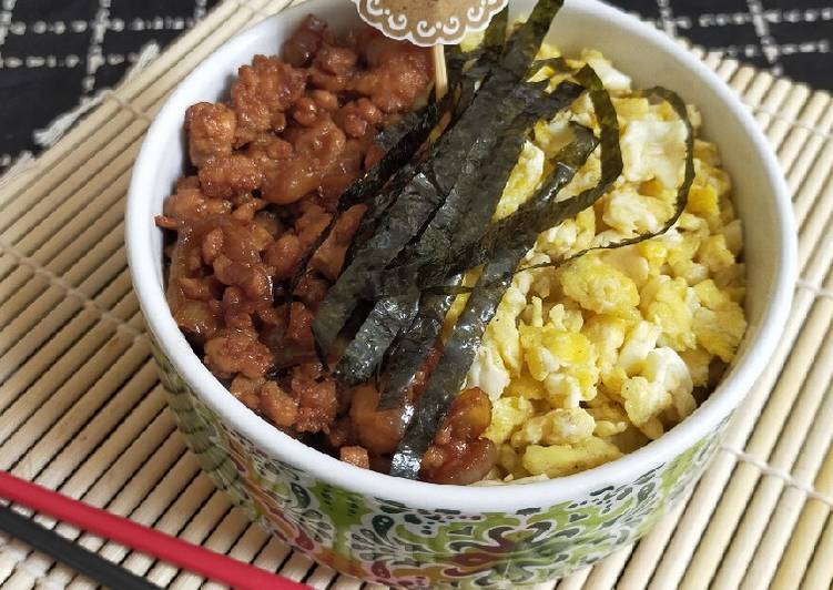 Resep Soboro Don Rice Bowl Anti Gagal