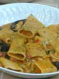 Paccheri con Cozze, Vongole e Granella di Pistacchio di Bronte
