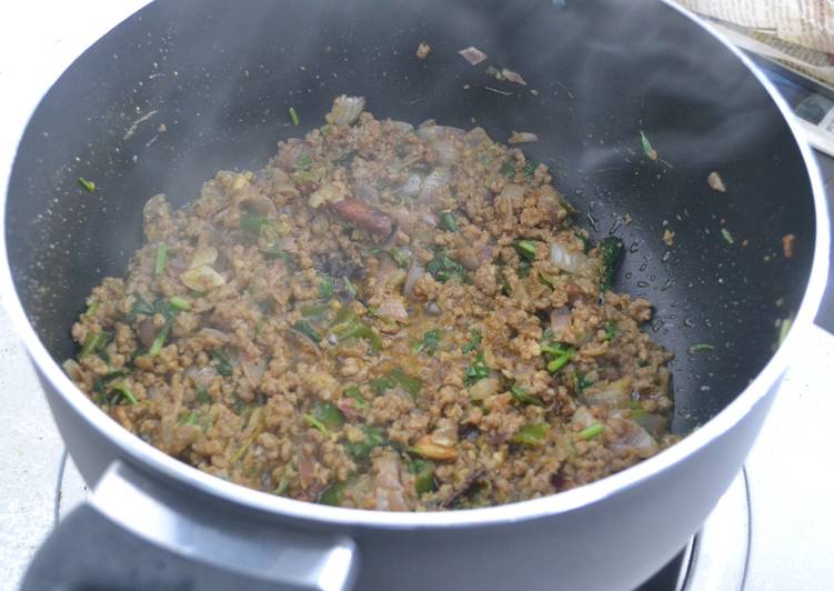 Easiest Way to Make Super Quick Homemade Keema Pulao / Keema Biryani