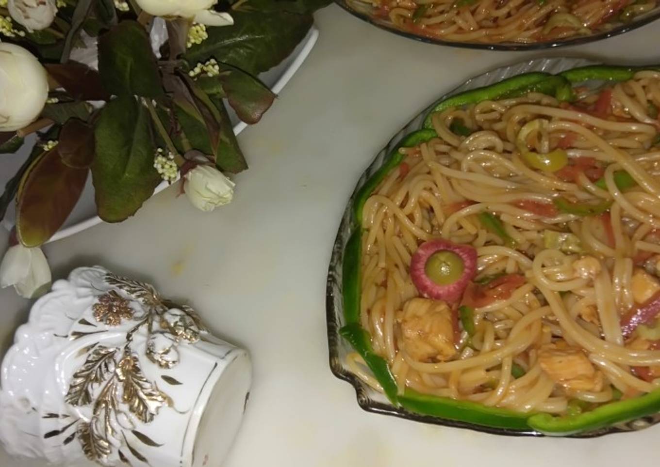 Masala chicken chowmin