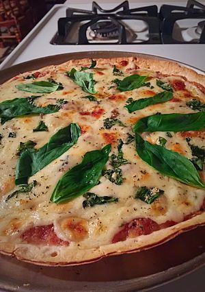 A picture of Margherita Pizza.